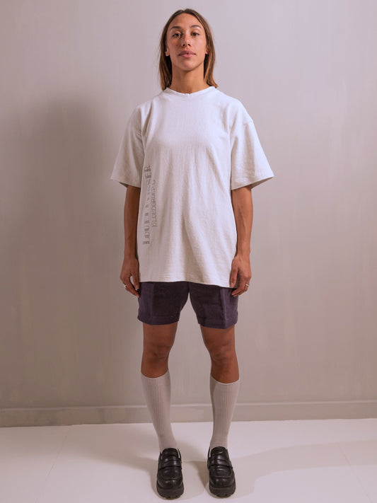 00005 LF LOGO TEE - GARMENT-DYED W/ NATURAL DYES - SAIL WHITE