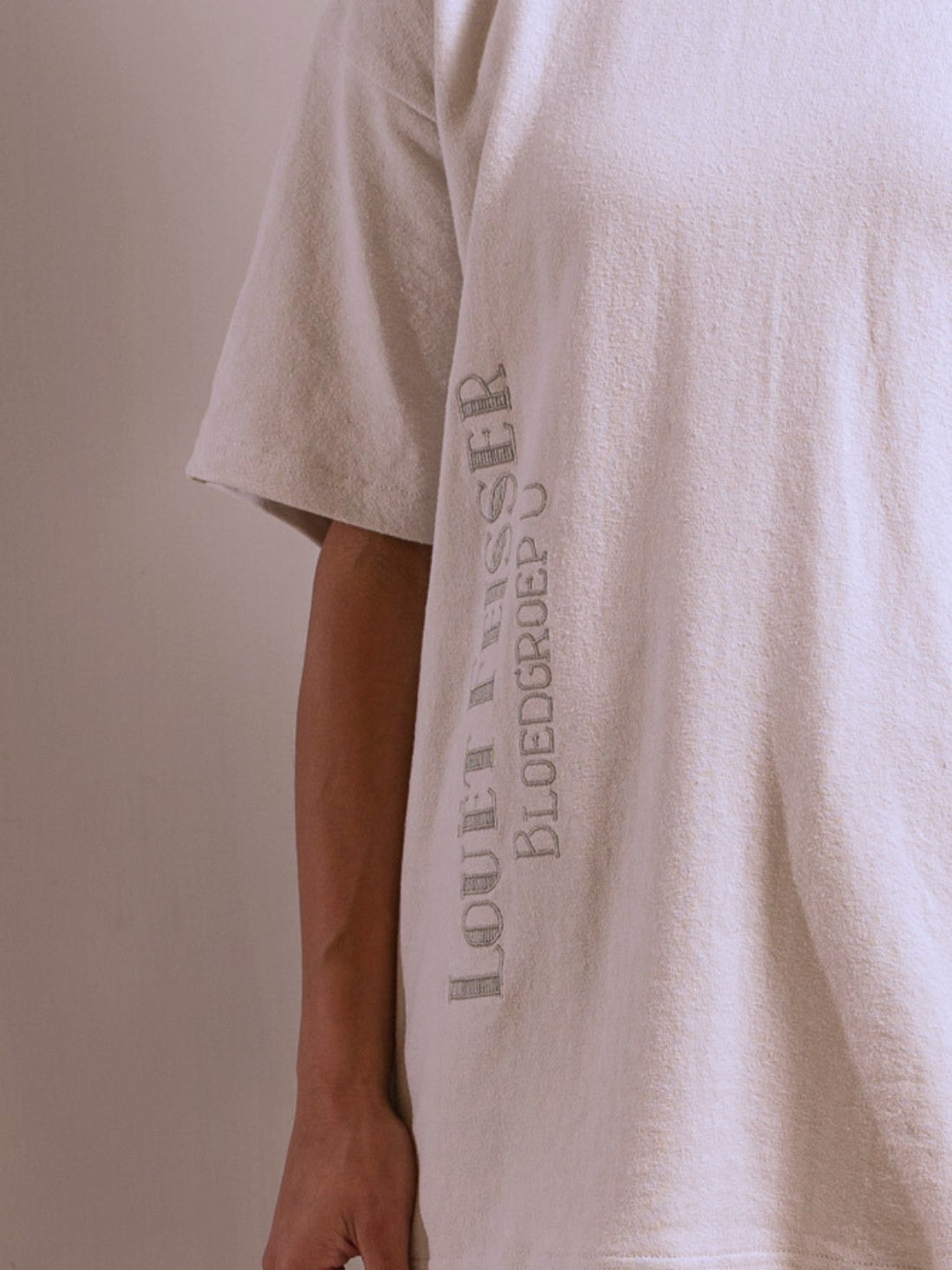 00005 LF LOGO TEE - GARMENT-DYED W/ NATURAL DYES - SAIL WHITE