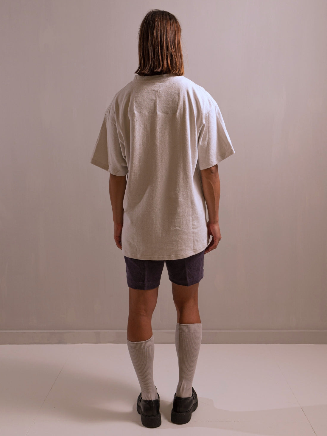 00005 LF LOGO TEE - GARMENT-DYED W/ NATURAL DYES - SAIL WHITE